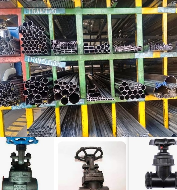 Hierro Negro Galvanizado y Válvulas